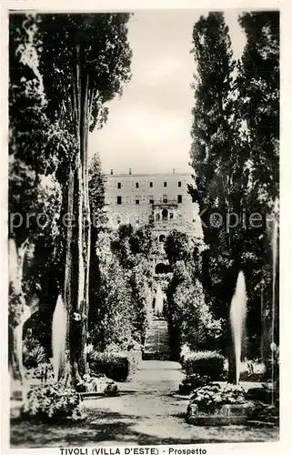 AK / Ansichtskarte Tivoli Prospetto Tivoli