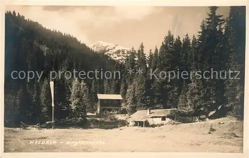 AK / Ansichtskarte Anton_Arlberg_St Wadruh Wagnerhuette Anton_Arlberg_St