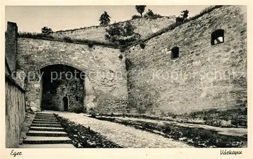 AK / Ansichtskarte Eger_Cheb_Tschechien Burgtor 