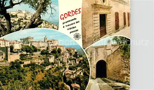 AK / Ansichtskarte Gordes Quelques aspects du pittoresque village Gordes