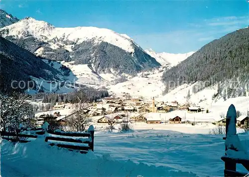 AK / Ansichtskarte Doellach_Kaernten Winterpanorama Schidorf Alpen Doellach_Kaernten