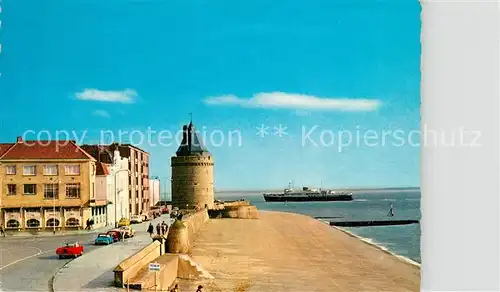 AK / Ansichtskarte Vlissingen Boulevard de Ruyter met Gevangentoren Vlissingen