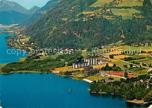 AK / Ansichtskarte Tschoeran_Bodensdorf Ferienwohnungshotel Fliegeraufnahme Tschoeran Bodensdorf