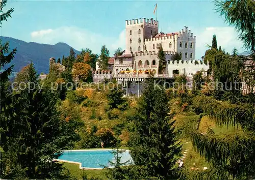 AK / Ansichtskarte Itter_Tirol Swimming Pool Hotel Schloss Itter Itter Tirol