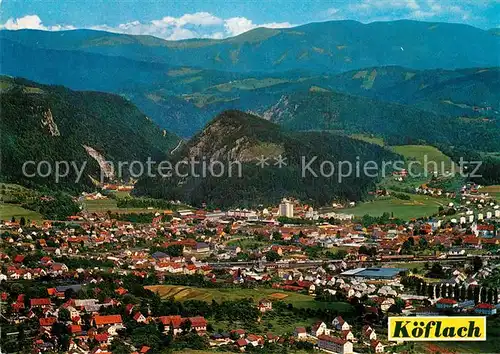 AK / Ansichtskarte Koeflach Fliegeraufnahme Koeflach