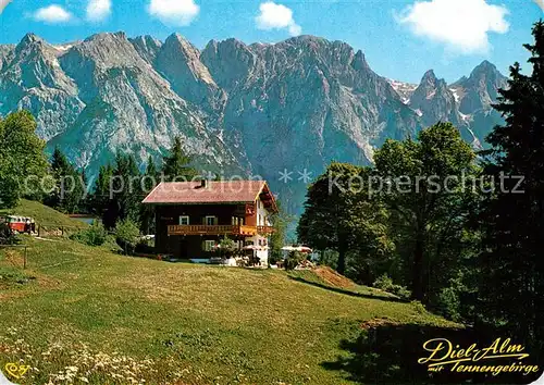 AK / Ansichtskarte Werfen_Salzburg Dielalm Tennengebirge Werfen Salzburg