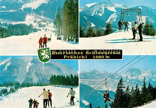 AK / Ansichtskarte Vordernberg Steirisches Schizentrum Praebichl Wintersportplatz Alpen Vordernberg