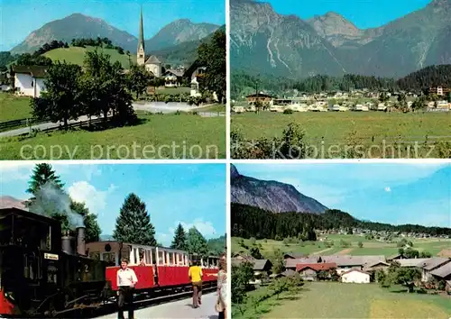 AK / Ansichtskarte Wiesing_Tirol Erholungsort mit Campingplatz und Achenseebahn Wiesing Tirol