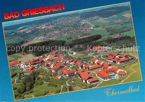AK / Ansichtskarte Bad_Griesbach_Rottal Thermalbad Kurgebiet Fliegeraufnahme Bad_Griesbach_Rottal