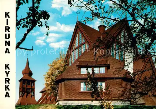 AK / Ansichtskarte Kiruna Kyrka Kirche Kiruna