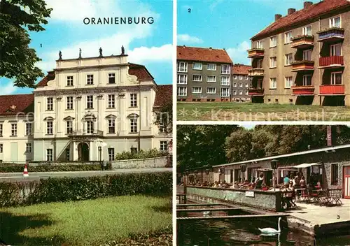 Oranienburg Schloss Mathias Thesen Strasse Lehnitzsee Gaststaette Terrasse Oranienburg