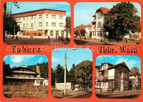 Tabarz Hotel Tabarzer Hof Cafe Waldbahn Ferienheim Schweizerhaus Thueringerwaldbahn Haus Gesant Tabarz