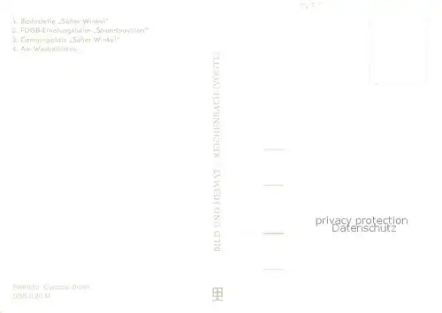 Altenhof_Werbellinsee Badestelle Suesser Winkel FDGB Erholungsheim Strandpavillon Campingplatz Altenhof Werbellinsee