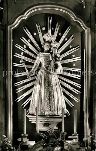 St_Peter_Schwarzwald Maria Lindenberg Wallfahrtskirche Madonna am Hochaltar St_Peter_Schwarzwald