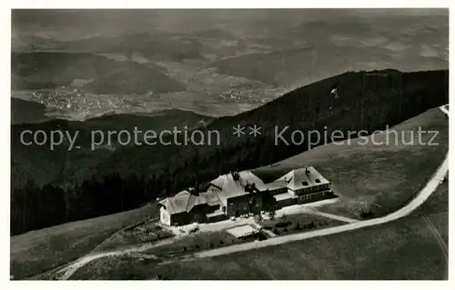 Waldkirch_Breisgau Berghotel Kandel Fliegeraufnahme Waldkirch Breisgau