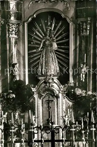 St_Peter_Schwarzwald Maria Lindenberg Wallfahrtskirche Madonna am Hochaltar St_Peter_Schwarzwald