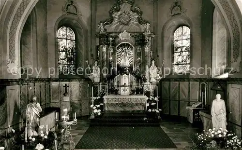 St_Peter_Schwarzwald Maria Lindenberg Wallfahrtskirche Madonna am Hochaltar St_Peter_Schwarzwald