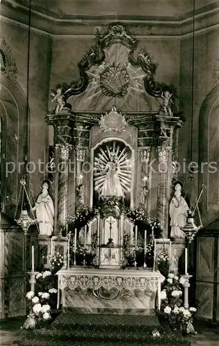 St_Peter_Schwarzwald Maria Lindenberg Wallfahrtskirche Madonna am Hochaltar St_Peter_Schwarzwald