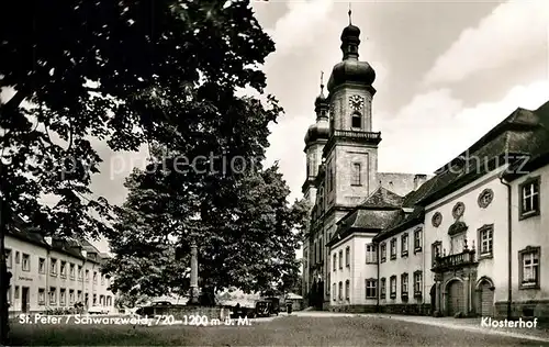 St_Peter_Schwarzwald Klosterhof Maria Lindenberg Wallfahrtskirche  St_Peter_Schwarzwald