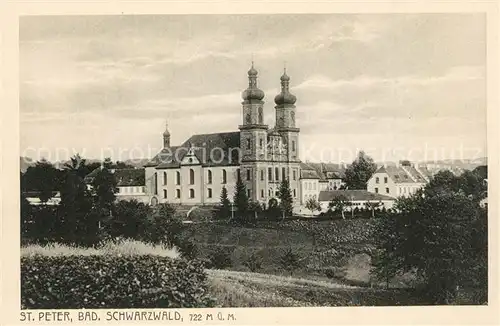 St_Peter_Schwarzwald Maria Lindenberg Wallfahrtskirche  St_Peter_Schwarzwald