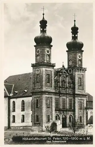 St_Peter_Schwarzwald Maria Lindenberg Wallfahrtskirche M St_Peter_Schwarzwald