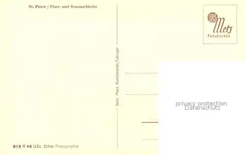 St_Peter_Schwarzwald Pfarr und Seminarkirche St_Peter_Schwarzwald