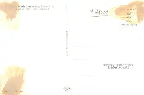 St_Peter_Schwarzwald Wallfahrtskirche Maria Lindenberg St_Peter_Schwarzwald