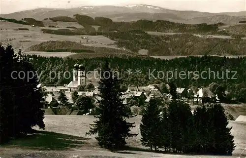 St_Maergen Wallfahrtskirche mit Feldbergblick St_Maergen