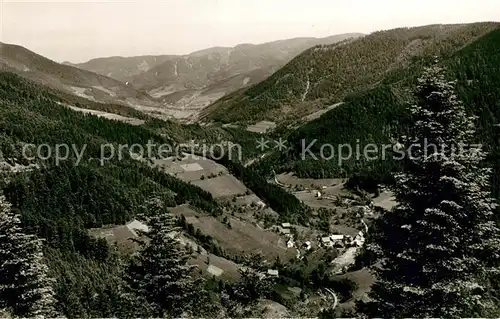 St_Maergen Blick ins Wildgutach und Simonswaelder Tal St_Maergen
