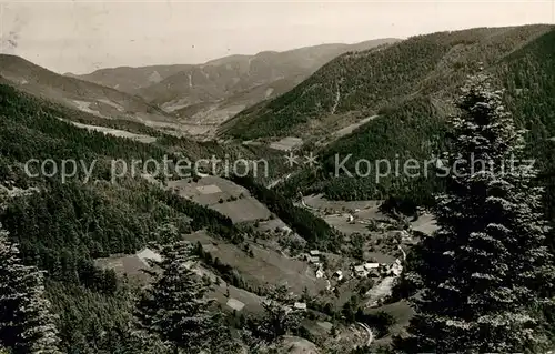 St_Maergen Blick ins Wildgutach und Simonswaelder Tal St_Maergen