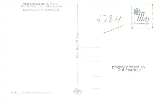 St_Peter_Schwarzwald Kurhaus und Wallfahrtskirche St_Peter_Schwarzwald