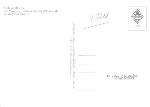 St_Maergen Panorama mit Feldbergblick St_Maergen