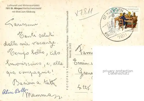 St_Maergen Ortsansicht mit Feldberg St_Maergen