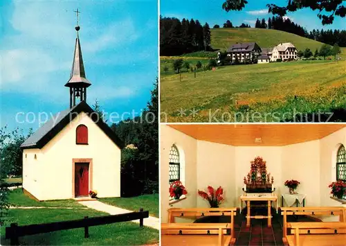 Neuhaeusle Kapelle Inneres Gasthaus zur Sonne Neuhaeusle