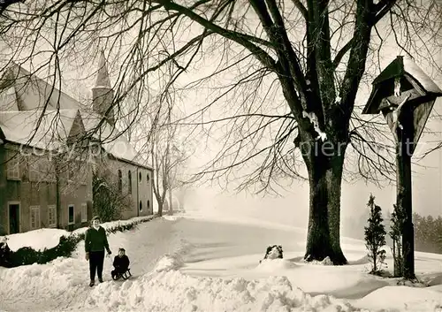 St_Peter_Schwarzwald Haus Maria Lindenberg Kirche Wegweiser St_Peter_Schwarzwald