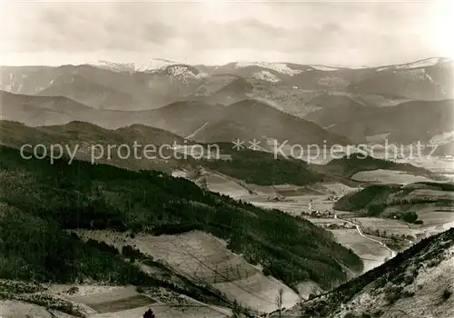 St_Peter_Schwarzwald Ibental mit Blick zum Feldberg St_Peter_Schwarzwald