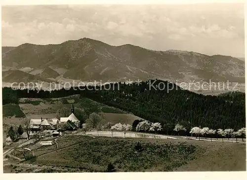 St_Peter_Schwarzwald Haus Lindenberg Blick ins Hoellental St_Peter_Schwarzwald