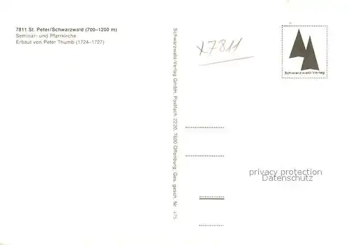 St_Peter_Schwarzwald Barockkirche Inneres Klosterbibliothek Panorama St_Peter_Schwarzwald