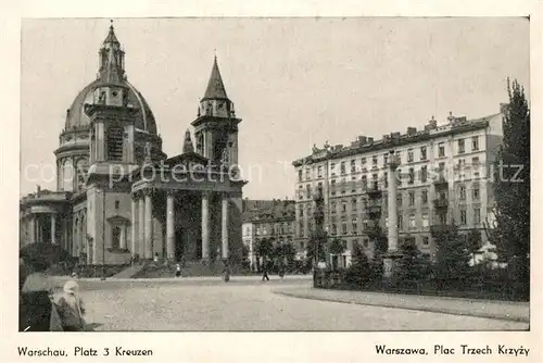 Warschau_Masowien Platz 3 Kreuzen Warschau Masowien