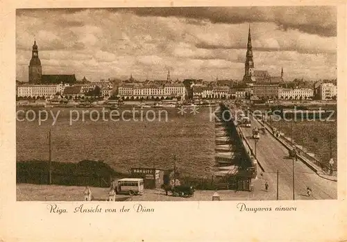 Riga_Lettland Blick von der Duna Riga_Lettland