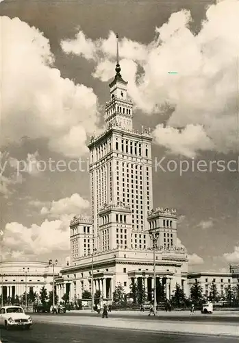 Warszawa Kulturpalast Warszawa