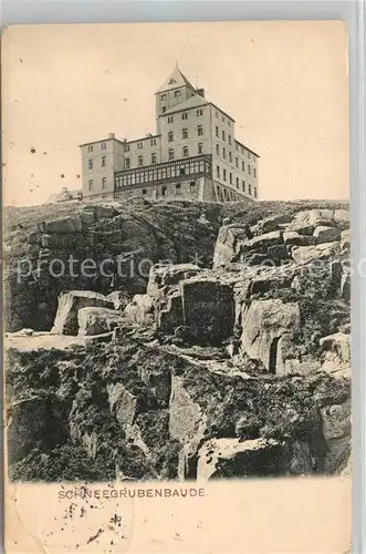 Schneegrubebaude Unterkunftshaus Gasthaus Schneegrubebaude