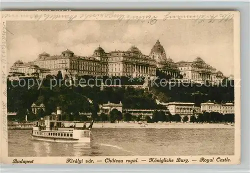 Budapest Koenigliche Burg Budapest