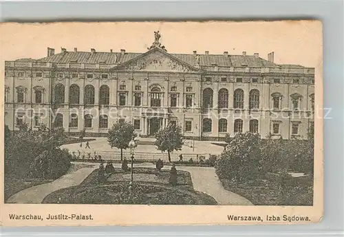 Warszawa Justizpalast Warszawa