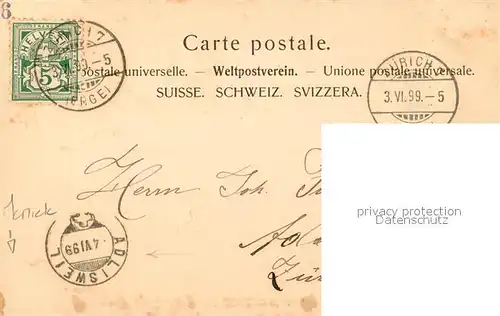 AK / Ansichtskarte Zuerich_ZH Hauptpost Zuerich_ZH