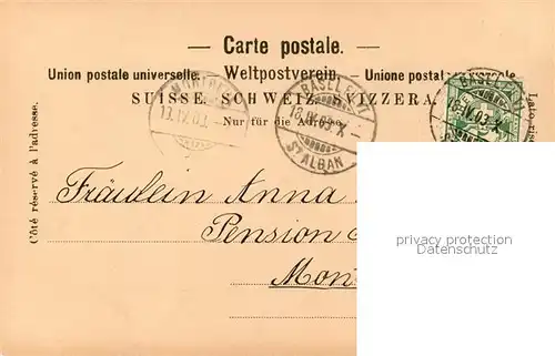 AK / Ansichtskarte Basel_BS Rathaus Basel_BS