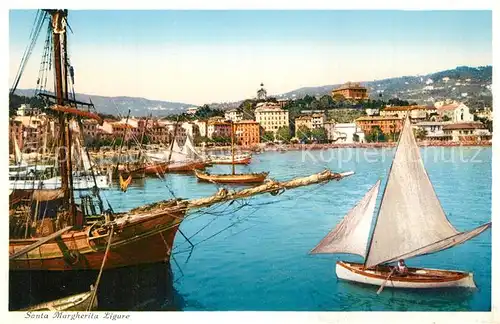 AK / Ansichtskarte Santa_Margherita_Ligure Hafen  Santa_Margherita_Ligure