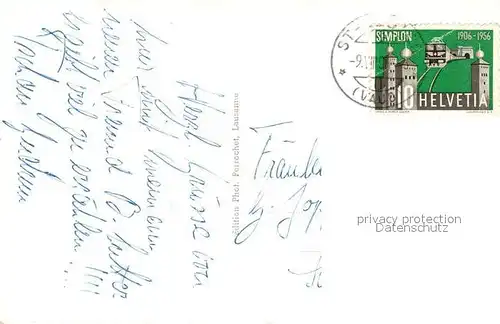 AK / Ansichtskarte Blonay Schloss Blonay