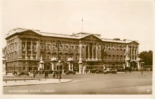 AK / Ansichtskarte London Buckingham Palace London