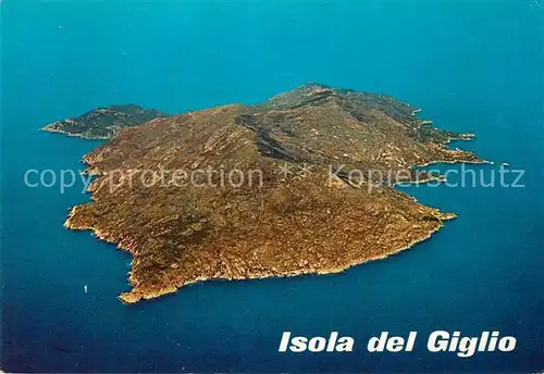 AK / Ansichtskarte Isola_del_Giglio Fliegeraufnahme Isola_del_Giglio